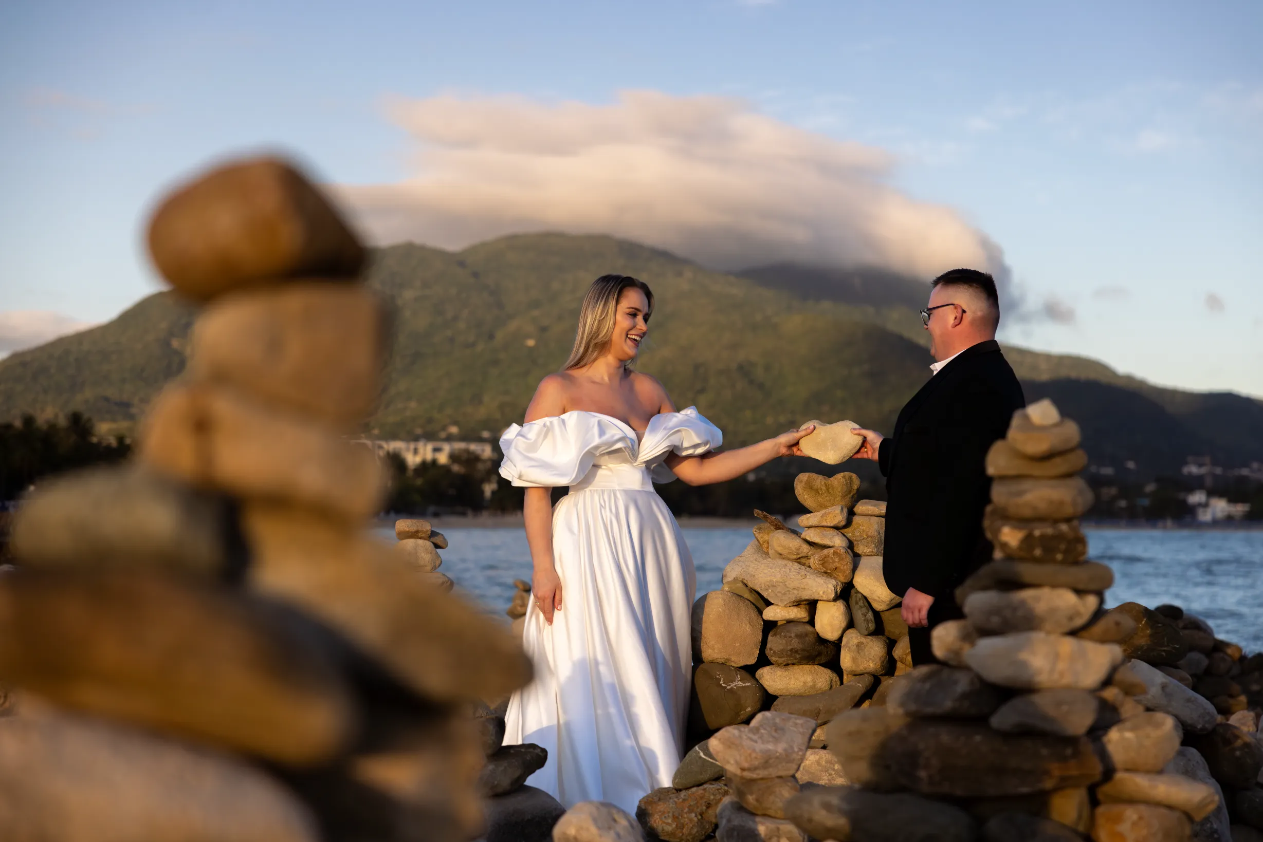 Pre-wedding photo session on Dominican beaches — professional photographer