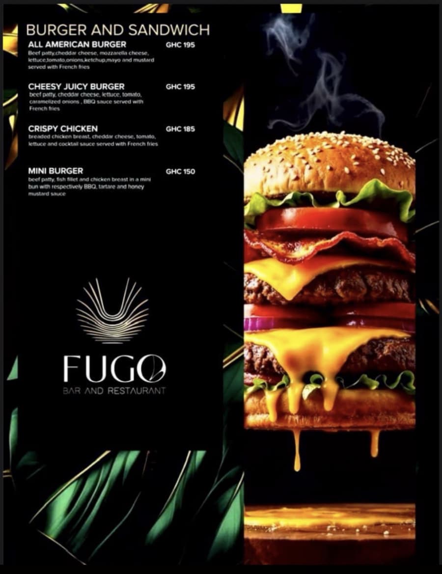 Full menu page 6
