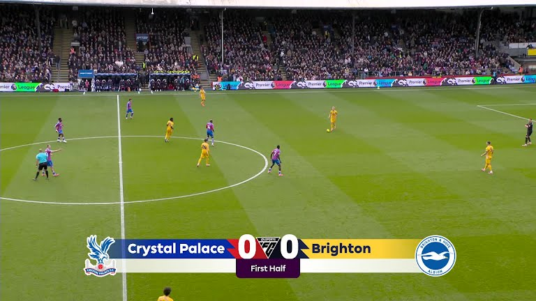 Crystal Palace vs Brighton 0-0 Liga Inggris