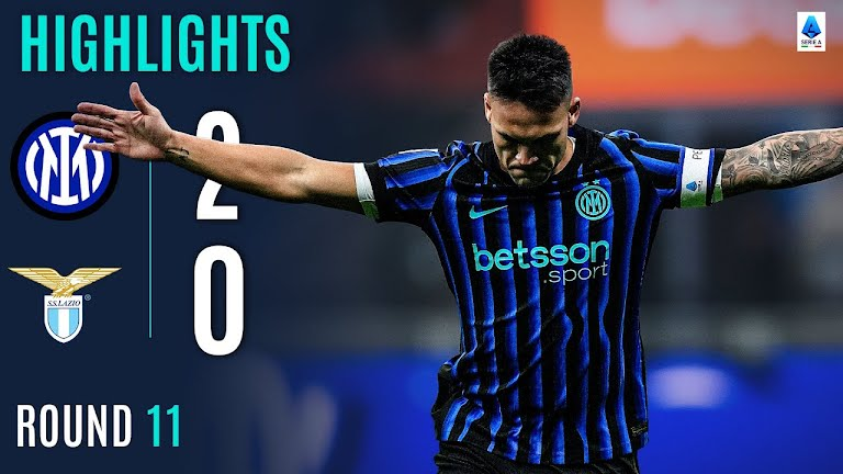 Inter vs Lazio 2-0 Serie A