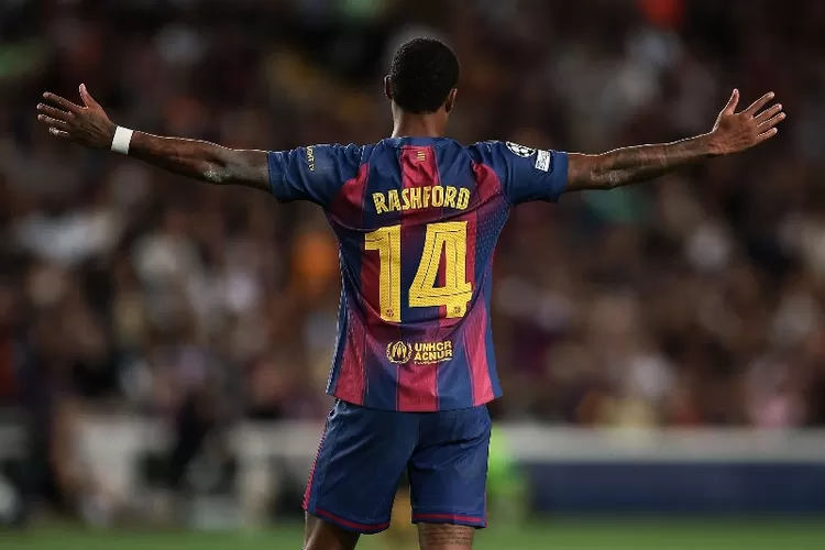 Marcus Rashford tampil moncer di Barcelona setelah dipinjamkan dari Manchester United