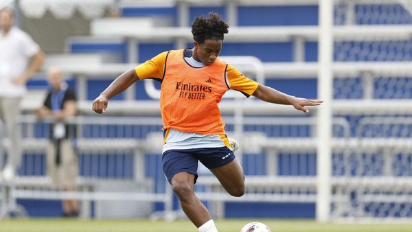 Endrick Real Madrid latihan