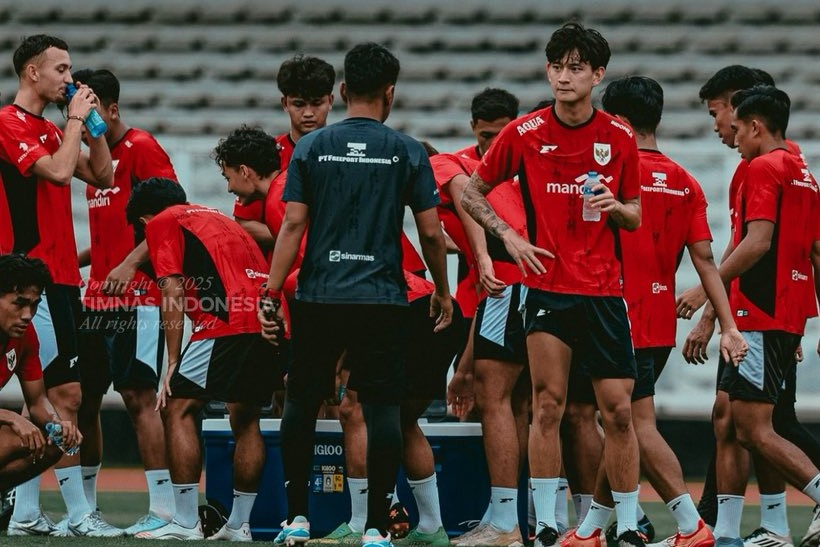 Sesi latihan Timnas Indonesia U-22 jelang lawan Mali - Holywin69 Sports Network