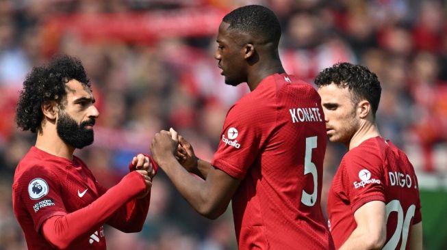 Ibrahima Konate bersama Liverpool