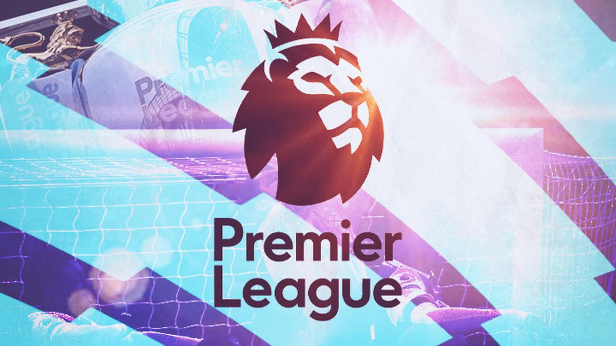 Logo Premier League dengan latar kalender padat pertandingan