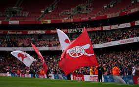 Fans Arsenal di Emirates Stadium