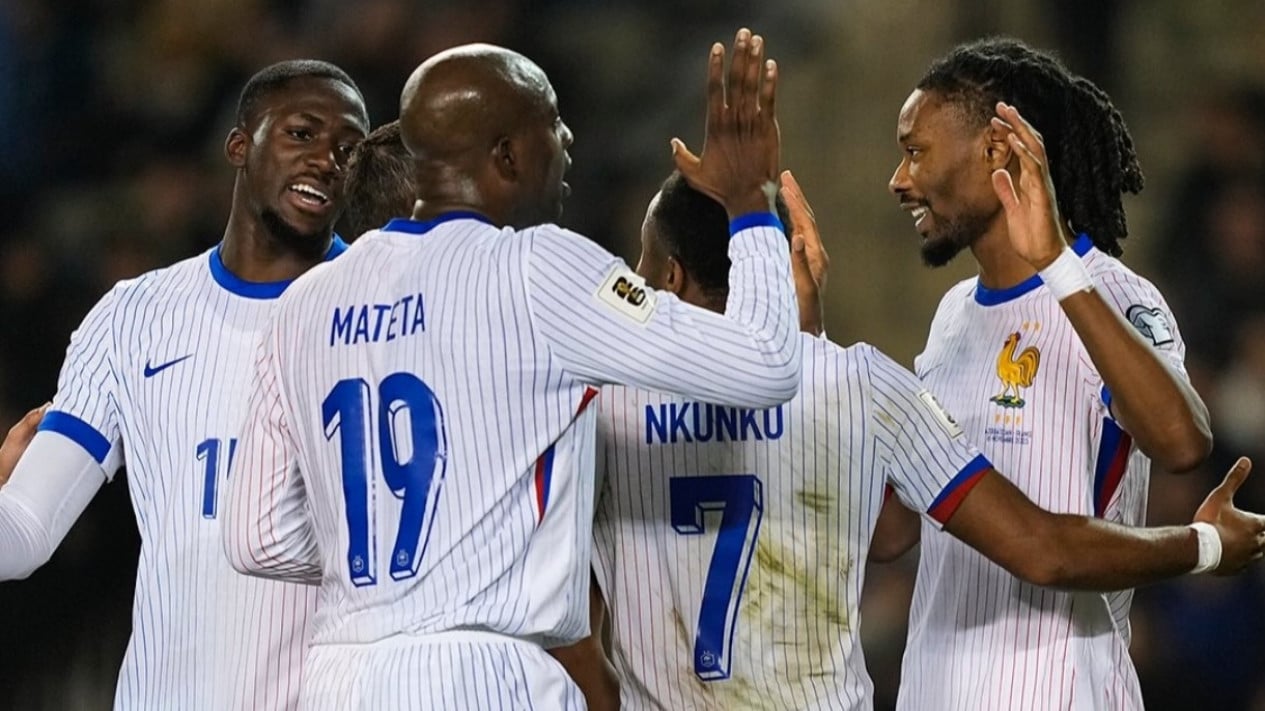 Prancis meraih kemenangan 3-1 atas Azerbaijan di kualifikasi