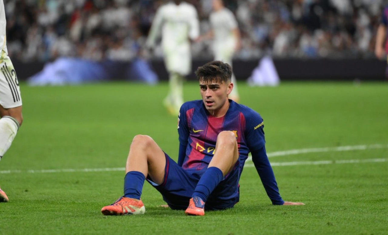 Pedri menjalani sesi pemulihan cedera di Barcelona