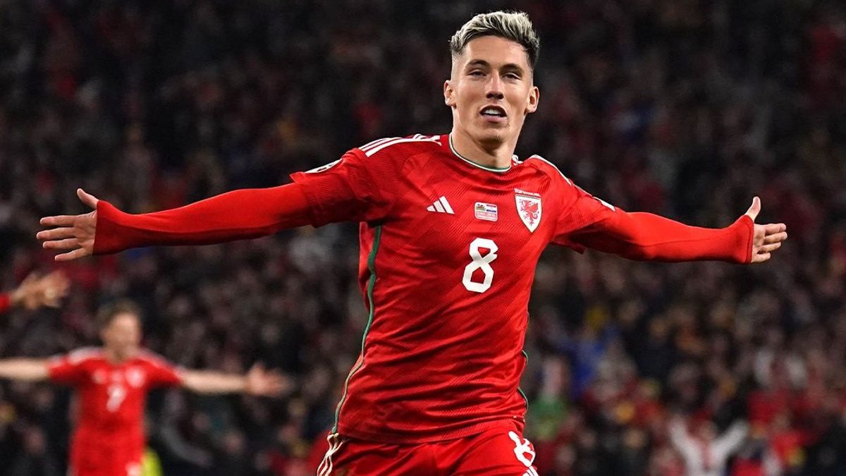 Harry Wilson mencetak gol untuk Wales
