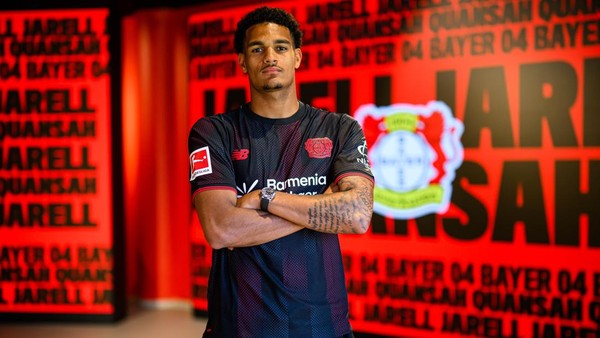 Jarell Quansah bersama Bayer Leverkusen