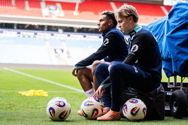 Andreas Schjelderup Benfica Training