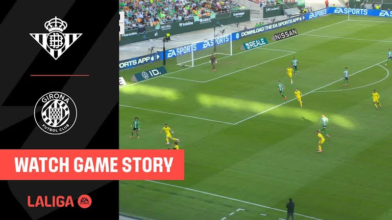 Hasil pertandingan Real Betis vs Girona berakhir imbang 1-1 di La Liga