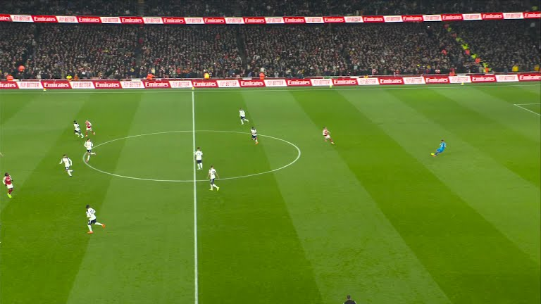 Hasil pertandingan Arsenal vs Tottenham berakhir 4-1 di Liga Inggris