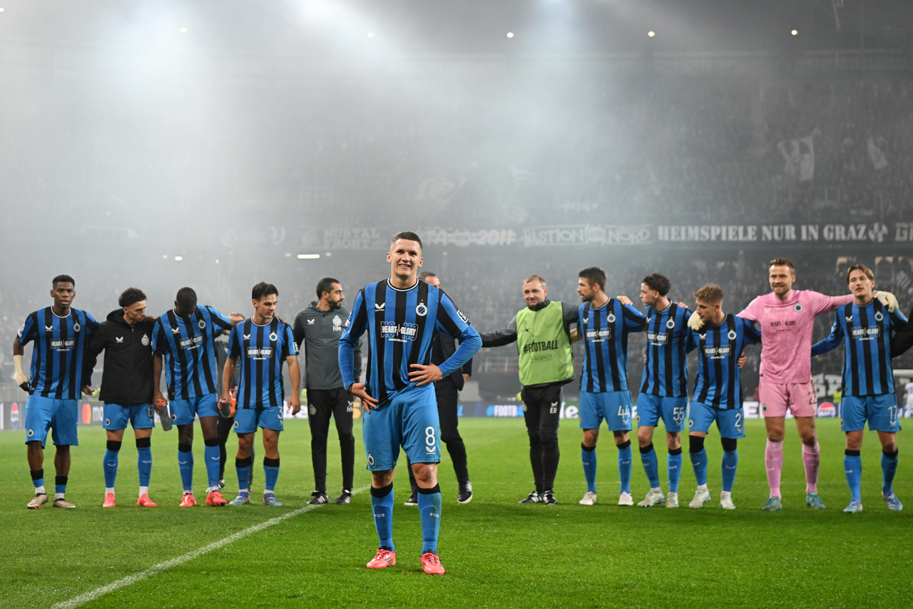 Hasil pertandingan Club Brugge vs Charleroi 1-0 Liga Pro Belgia