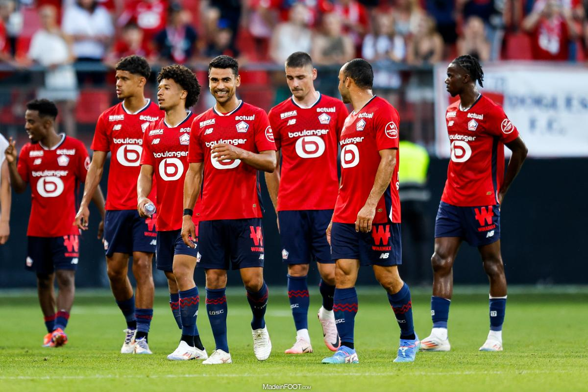 Hasil pertandingan Lille vs Paris FC di Ligue 1 dengan skor 4-2