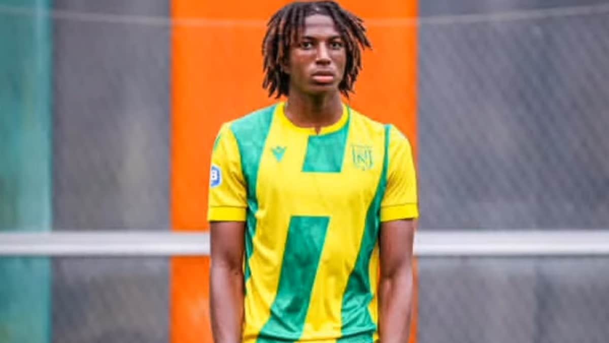 Tylel Tati pemain muda Nantes yang dibanderol hampir 1 triliun rupiah