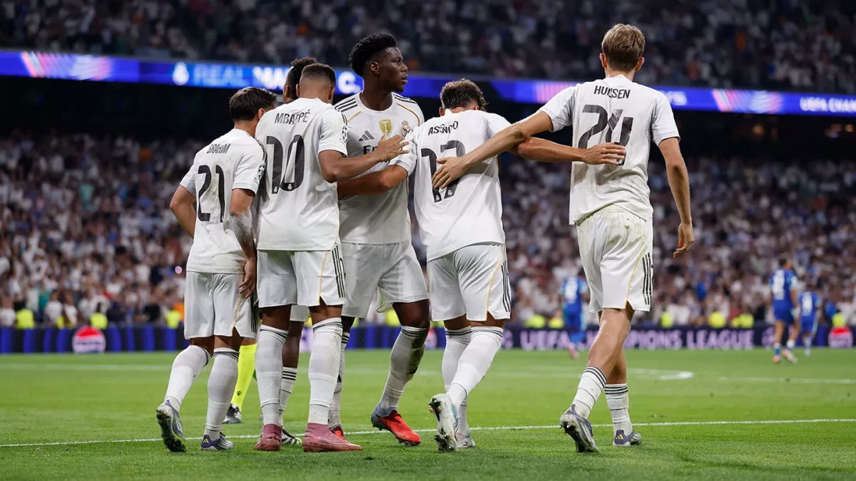 Real Madrid bersiap menghadapi laga Liga Champions