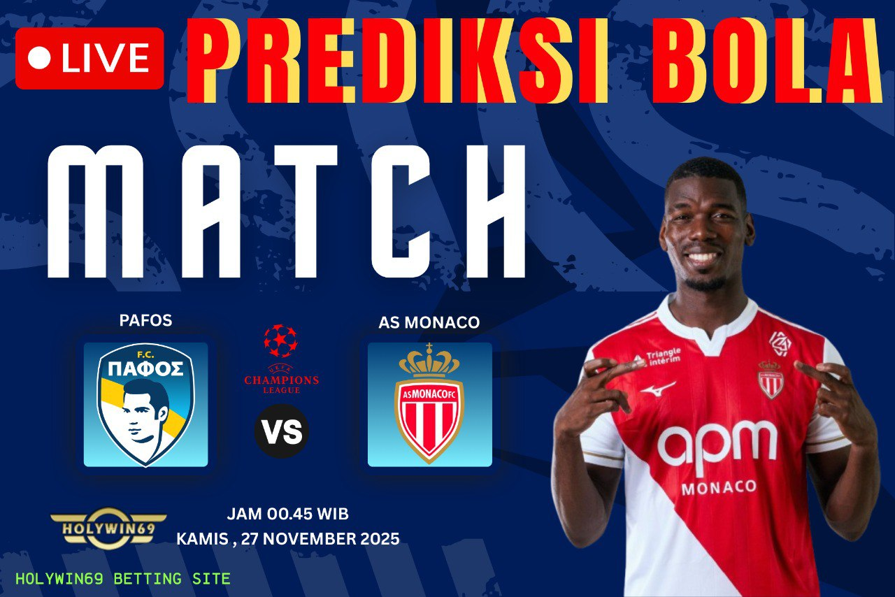 Prediksi Pafos vs AS Monaco Liga Champions 2025