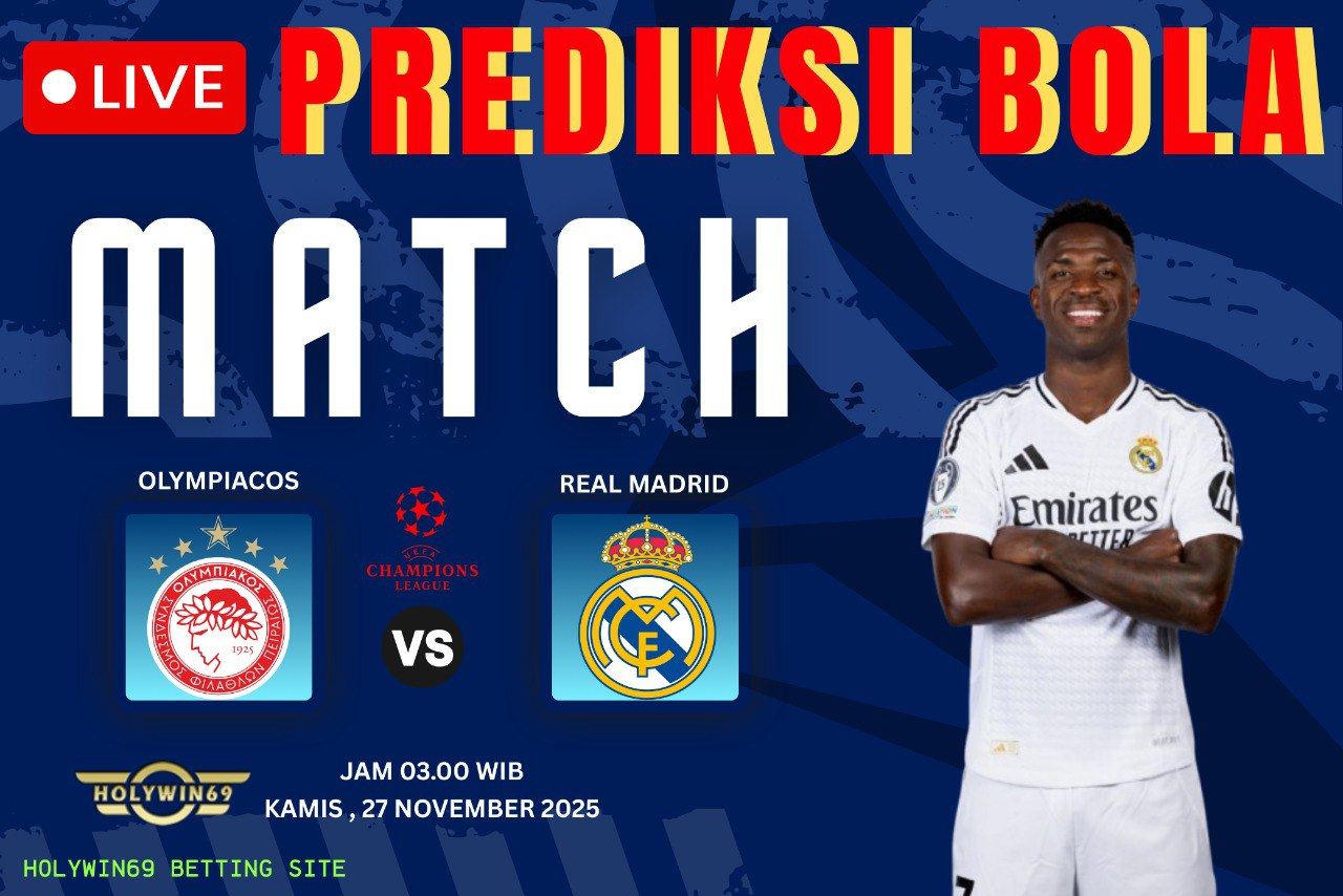 Prediksi Olympiacos vs Real Madrid Liga Champions 2025