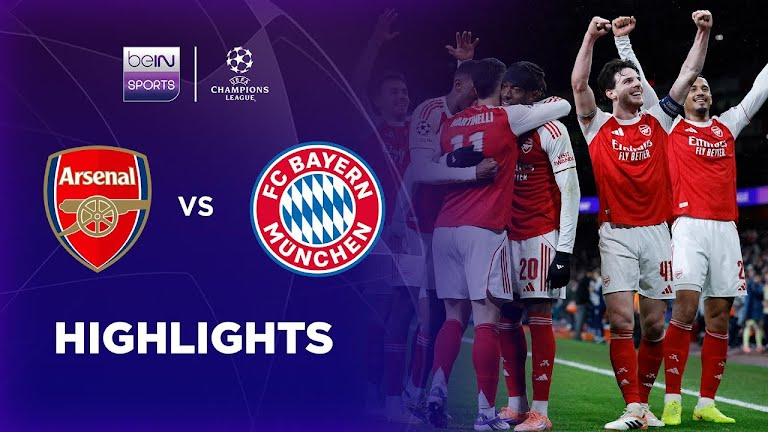 Arsenal vs Bayern Liga Champions UEFA