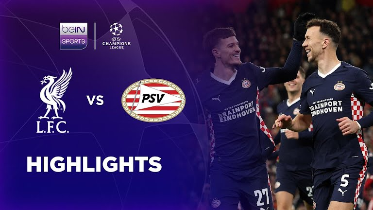 Liverpool vs PSV Liga Champions 1-4