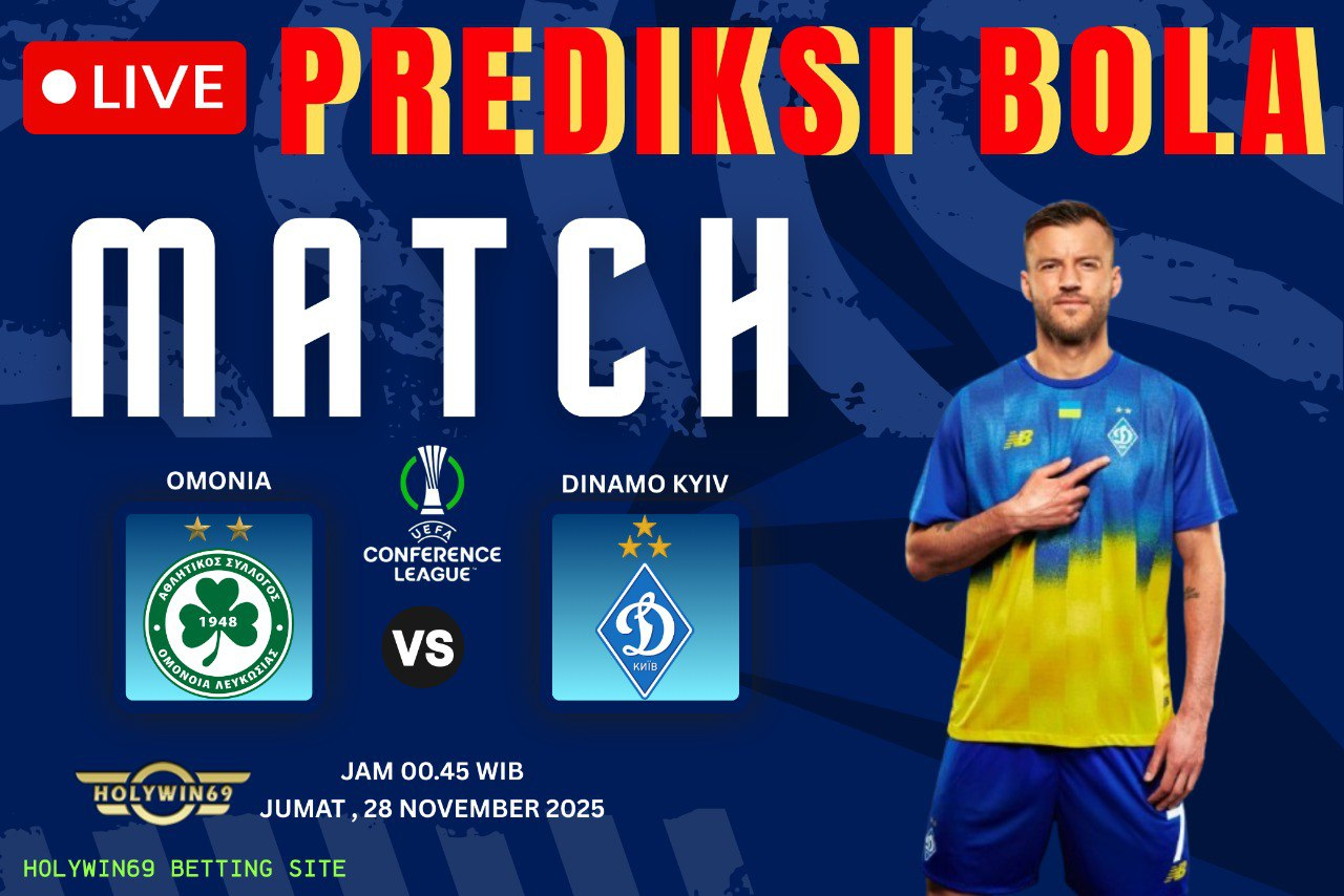 Prediksi pertandingan Omonia vs Dinamo Kyiv UEFA Conference League