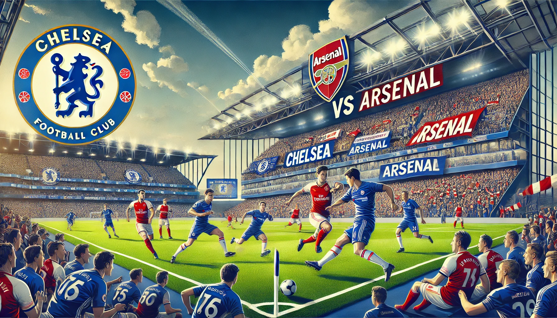 Analisis taktik lini tengah Chelsea dan Arsenal