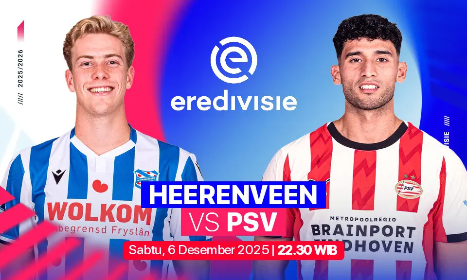 Heerenveen vs PSV 2025