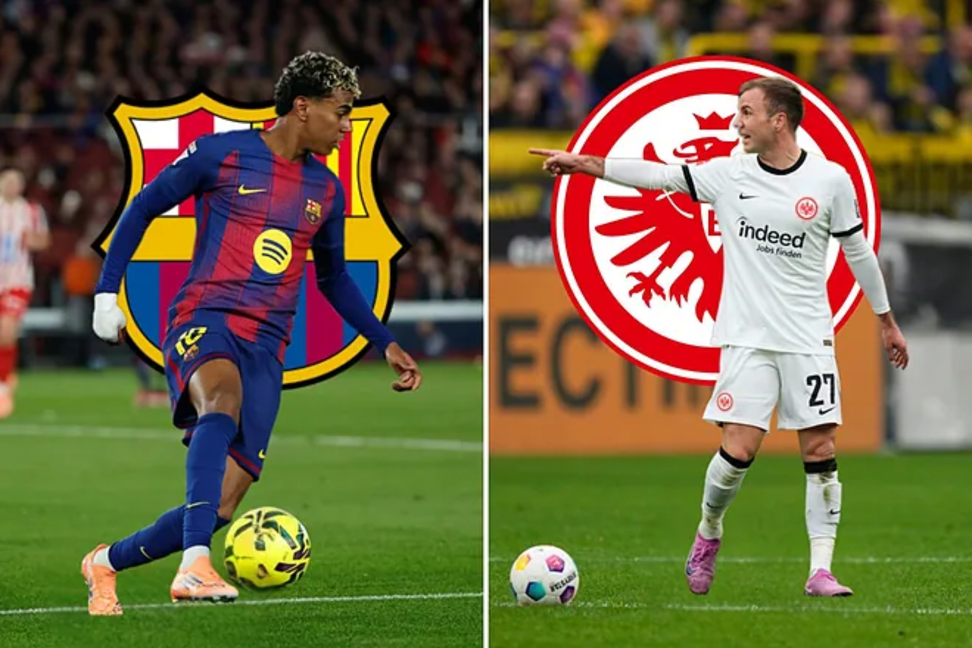 Lamine Yamal Barcelona Liga Champions vs Eintracht Frankfurt – Holywin69