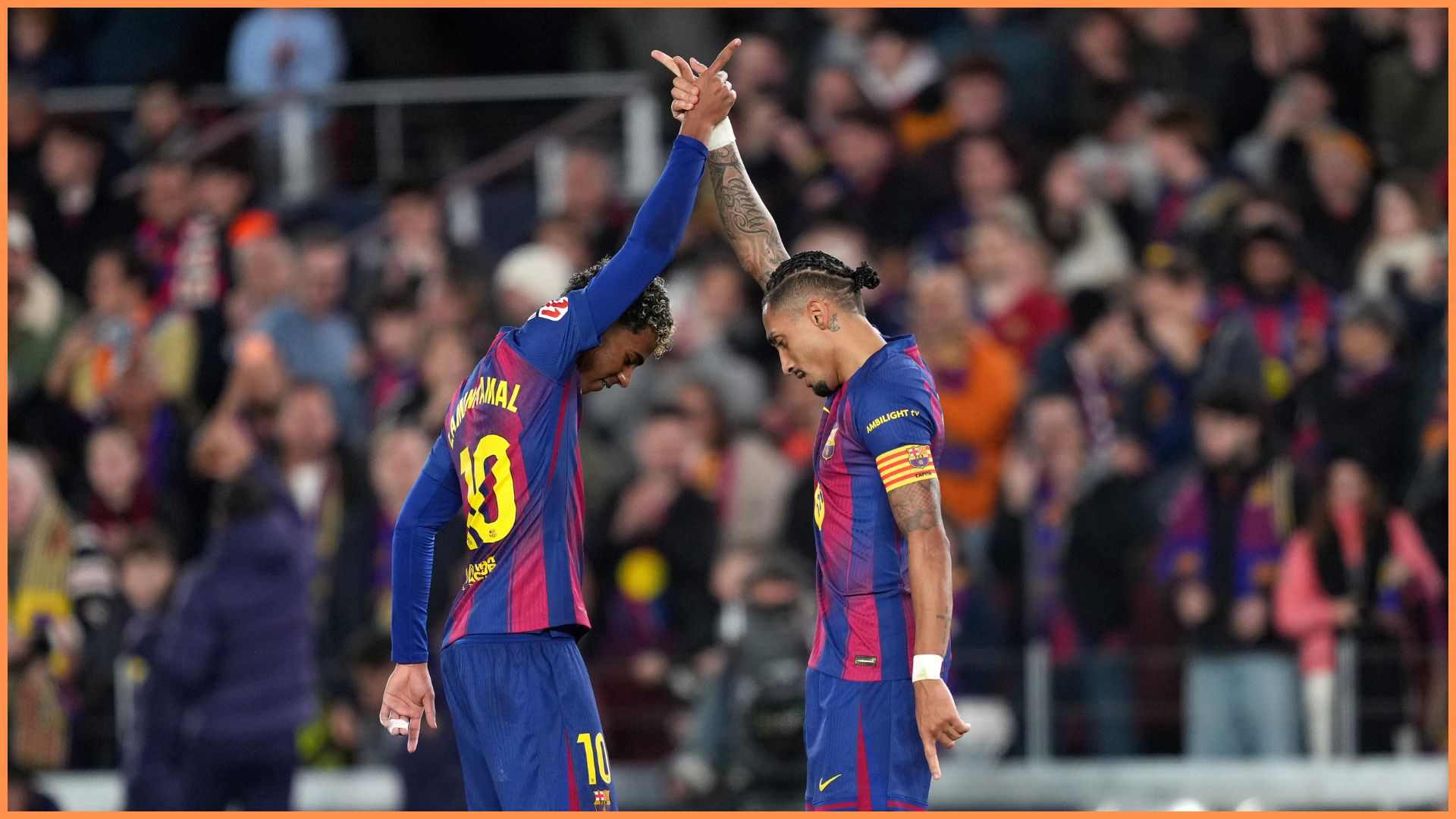 Man of the Match Barcelona vs Osasuna Raphinha La Liga 2025 – Holywin69