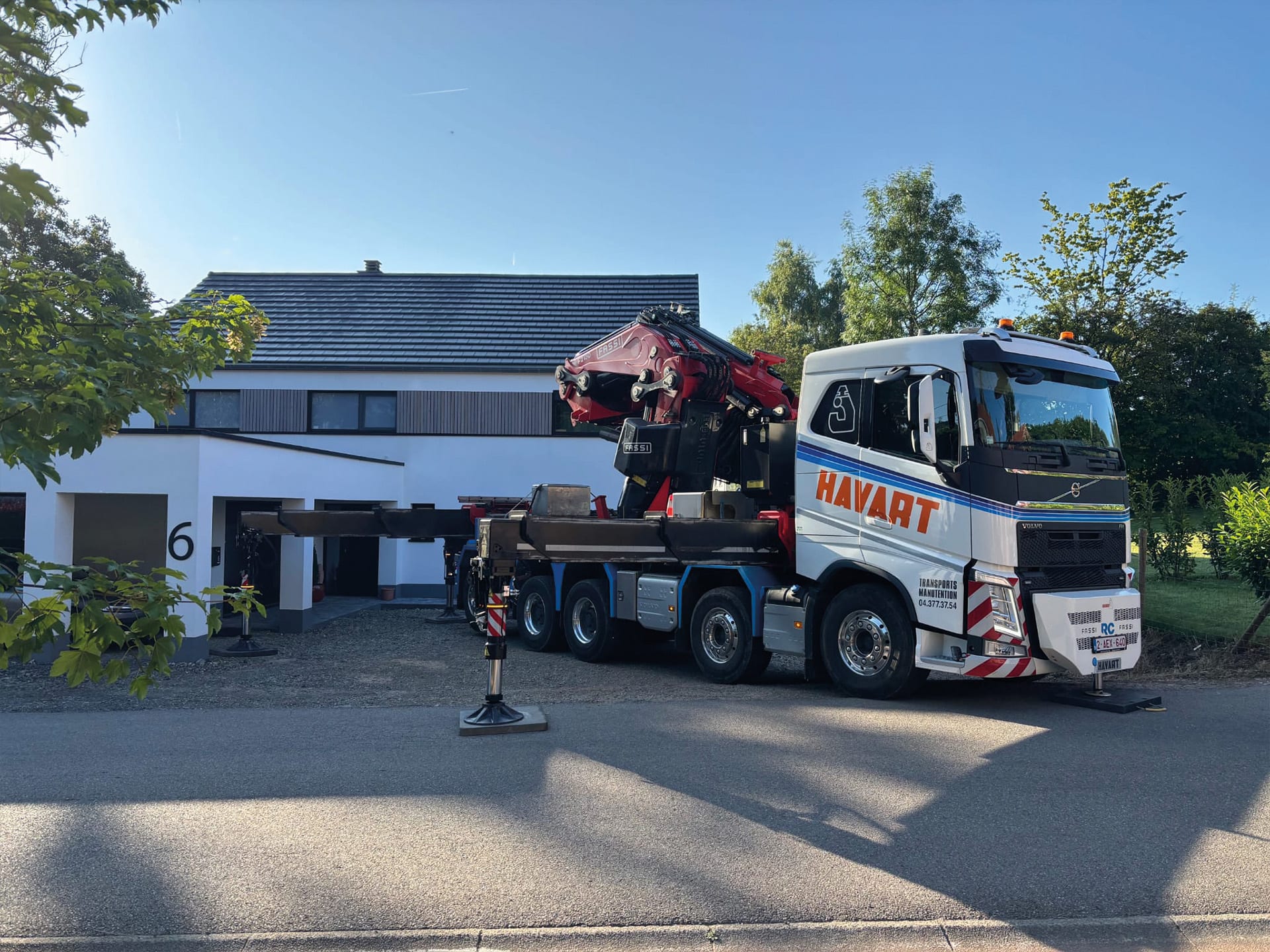 C26 – Volvo & Fassi 220Tm | Fiche technique machine | Havart