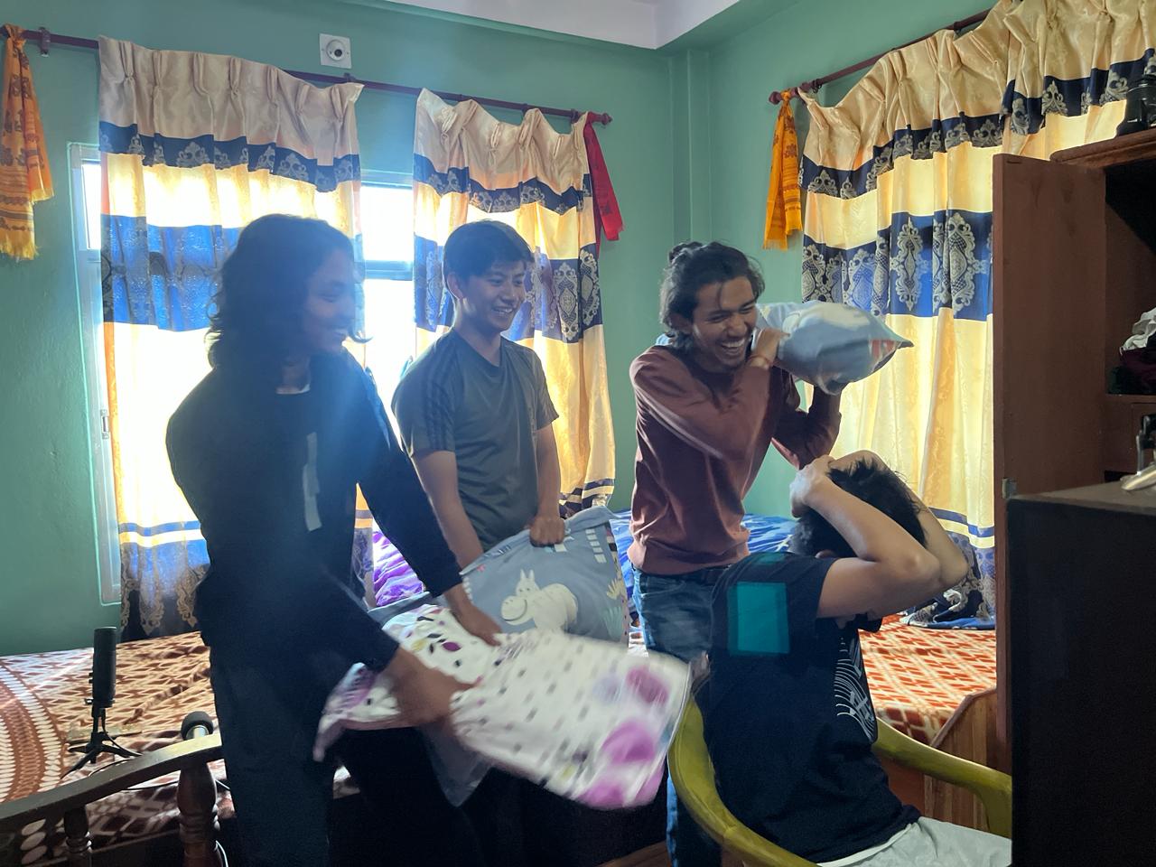 Fun day at vishan home - 2