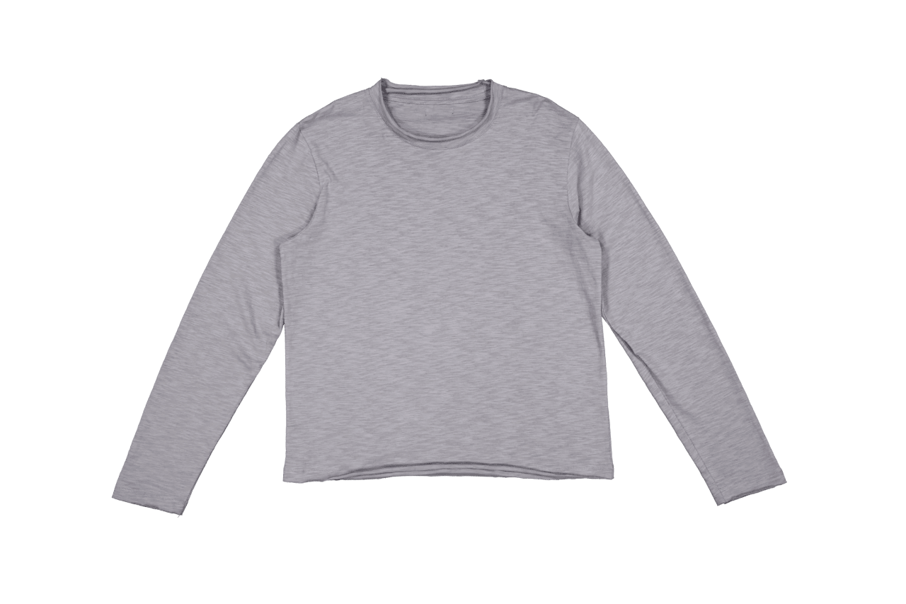 Slub L/S tee ( man )