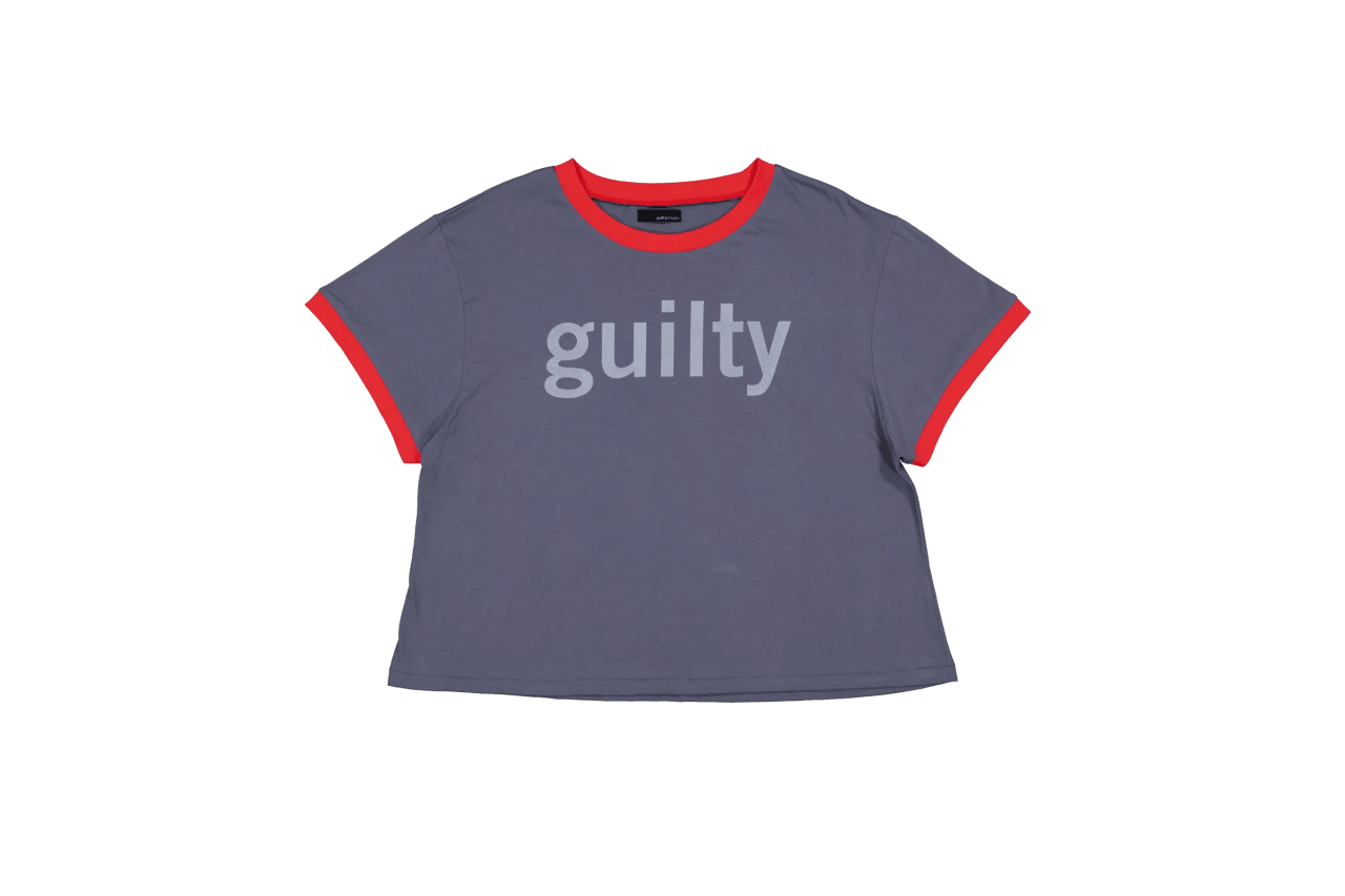 guilty ringer tee