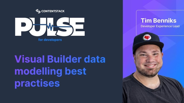 Data modelling best practises for visual builders