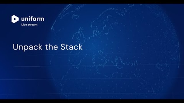 Unpack the Stack w/ Tomek Juranek