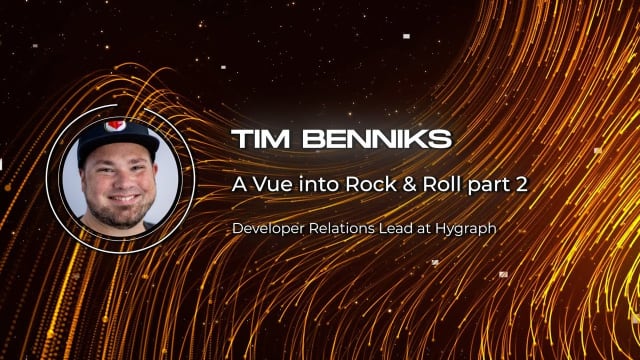Tim Benniks - A Vue into Rock & Roll part 2 - Vuejs Amsterdam 2024