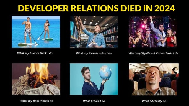 Traditional Developer Relations died in 2024