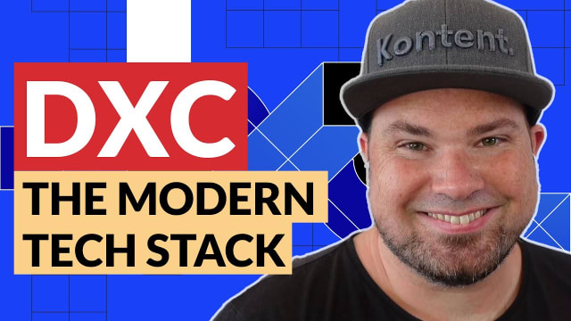 JamstackConf talk: DXC, the modern tech stack