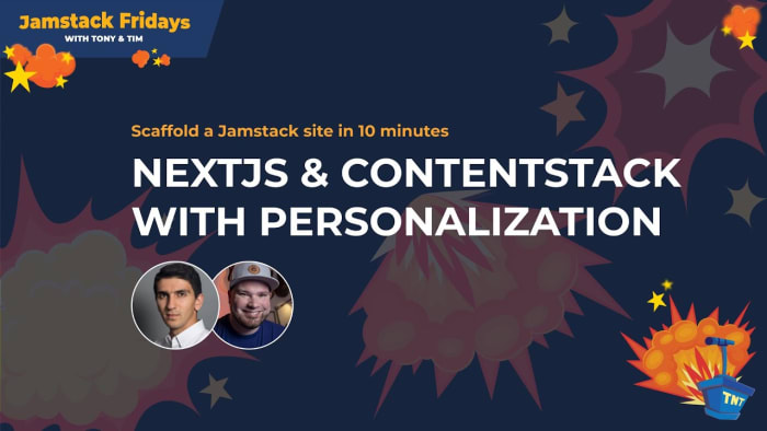 Poster image for: How to personalize a Next.js site with Contentstack and Uniform in 10 minutes
