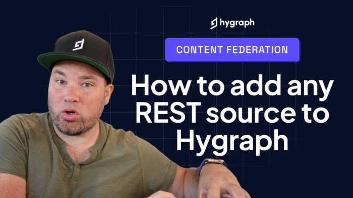 Poster image for: How to add any REST source to Hygraph headless CMS