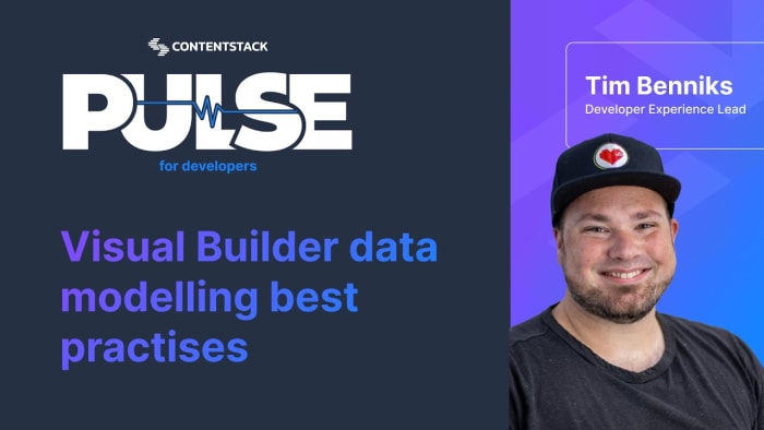 Poster image for: Data modelling best practises for visual builders