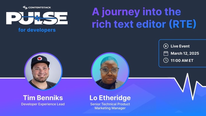 Poster image for: Live stream🔴 A journey into the rich text editor w/ Lo & Tim