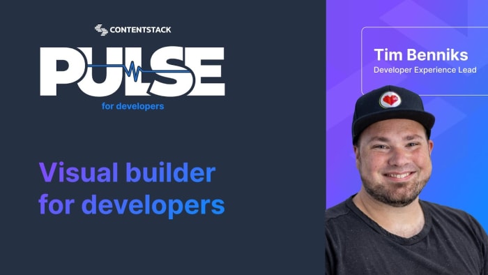 Poster image for: Contentstack Visual Builder for developers