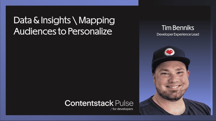 Poster image for: Data & Insights: Mapping Audiences to Personalize