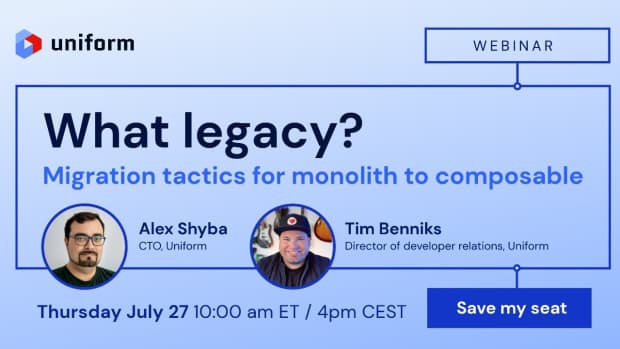 What legacy? Migration tactics for monolith to composable