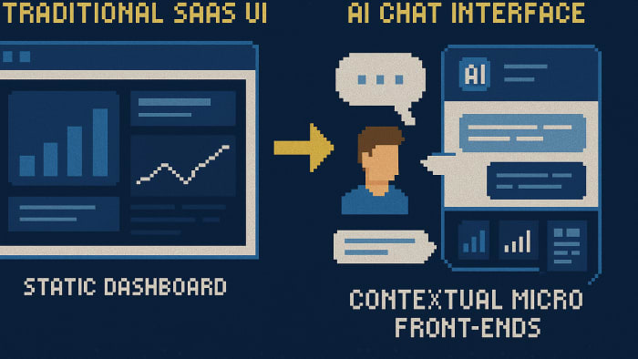 Poster image for: AI chat interfaces will replace web apps