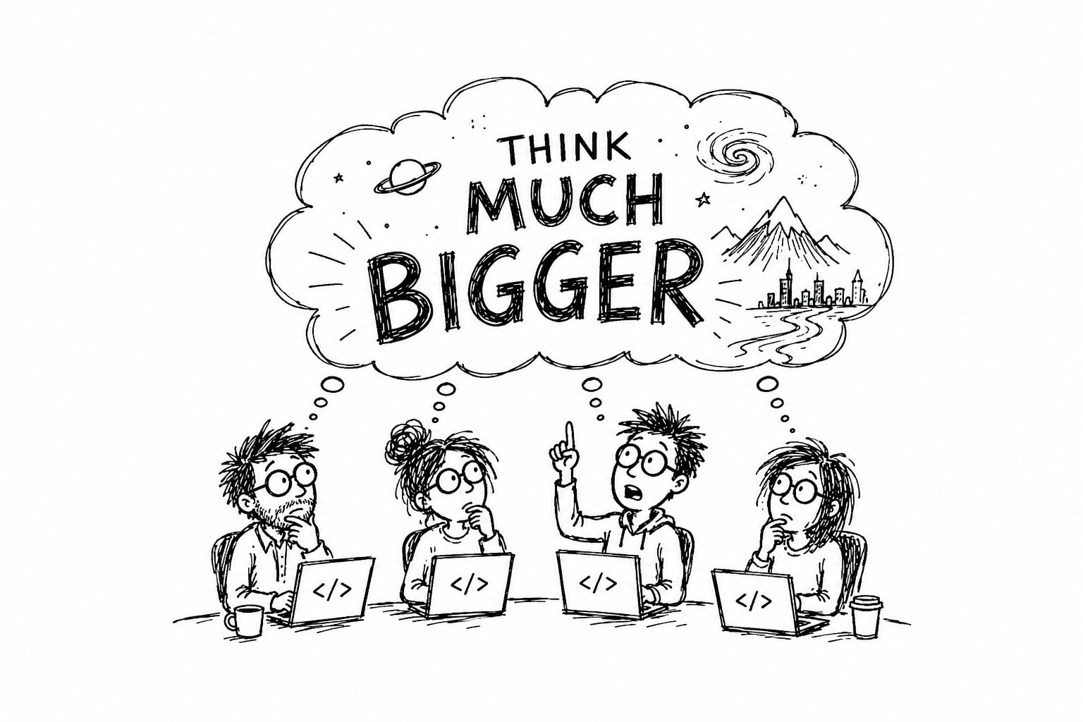 We are thinking too small