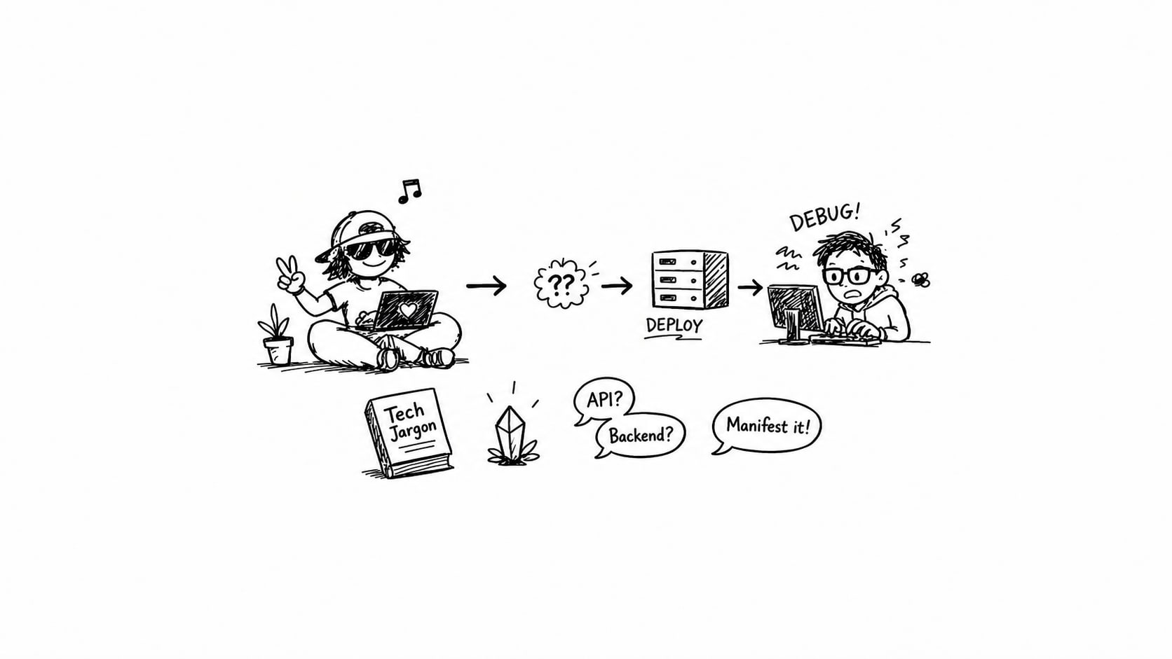 Development 101 for non-technical vibe coders