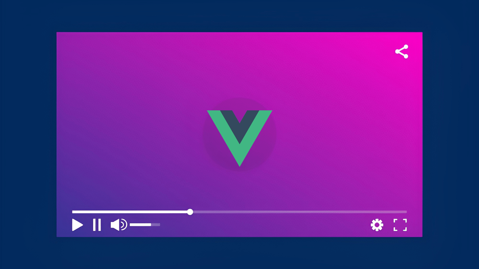 Creating a custom video player in Vue.js